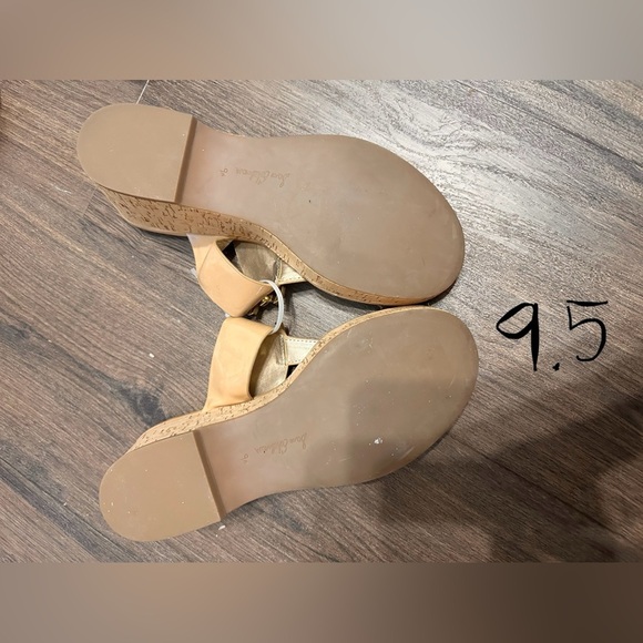NEW! Sam Edelman Yardlie Emblem Platform Wedge Sandals - Size 9.5 👠 - Picture 15 of 15